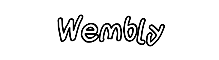 AppleStorm Extra Bold Outline Italic  Free Fonts Download