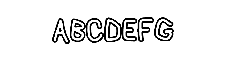 AppleStorm Extra Bold Outline  Free Fonts Download