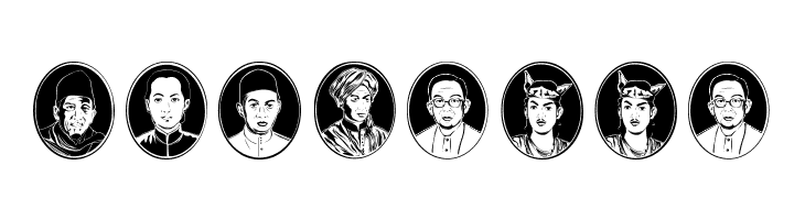 Cermin Pahlawan  Free Fonts Download