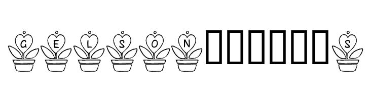 FL Love Plant  Free Fonts Download