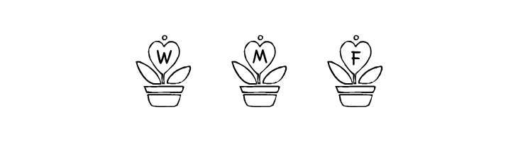 FL Love Plant  Free Fonts Download