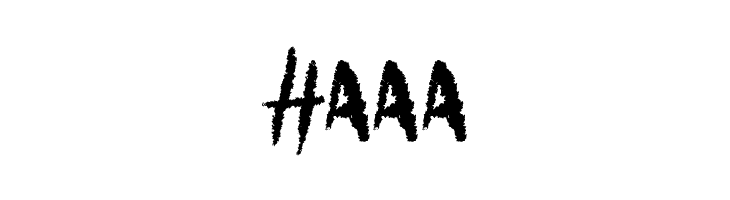 HAAA battle breath Font