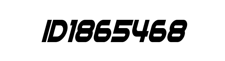 Datacron Condensed Italic  Free Fonts Download