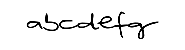 DJB Rubia's Tiny Script  Free Fonts Download