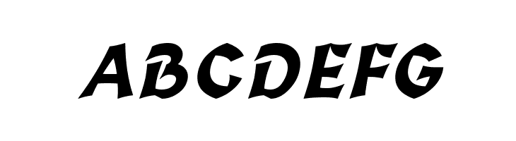 Medieval Sharp Bold Oblique  Free Fonts Download