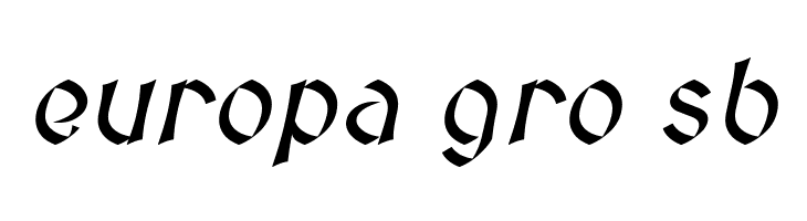 Medieval Sharp Oblique  Free Fonts Download