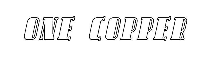 Avondale SC Outline Italic  Free Fonts Download