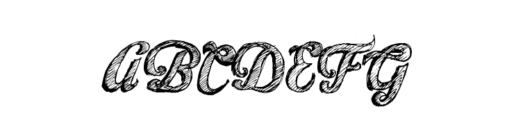 Sketch Toska  Free Fonts Download