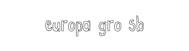 True 2D Outline  Free Fonts Download