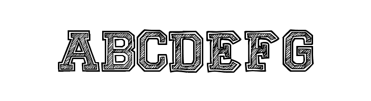 Sketch College  Free Fonts Download