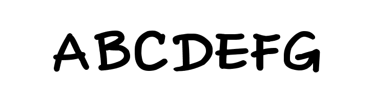 Comic Gibi Bold  Free Fonts Download