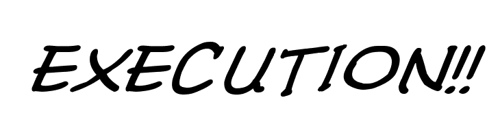 Comic Gibi Italic  Free Fonts Download