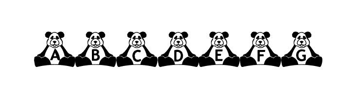 BillyBears Panda  Free Fonts Download