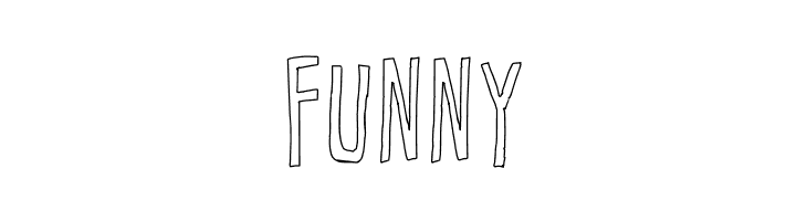 Cartoon East Outline  Free Fonts Download