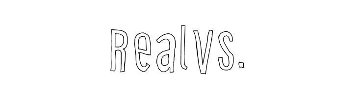 Cartoon East Outline  Free Fonts Download