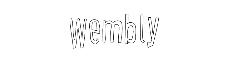 Cartoon East Outline  Free Fonts Download