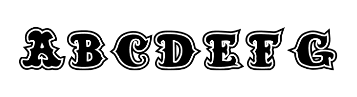 Cordel Circo Mambembe Outline Bold  Free Fonts Download