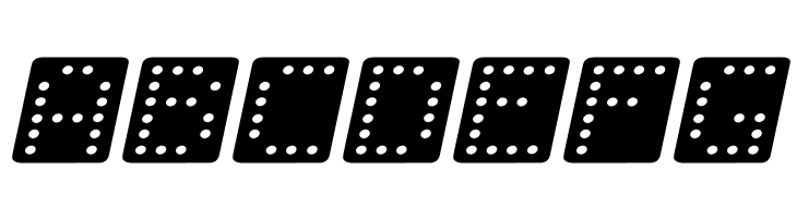 Domino square kursiv  Free Fonts Download