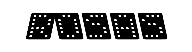 Domino square kursiv  Free Fonts Download