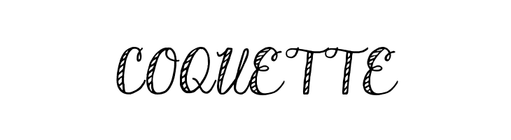 KG Hard Candy Striped  Free Fonts Download