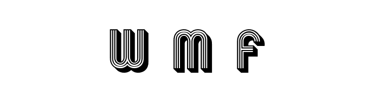Mexcellent 3D  Free Fonts Download