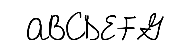 KG Cedarville Pnkfun1 Cursive  Free Fonts Download