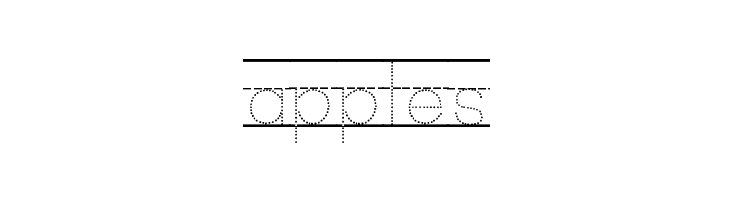 KG Primary Dots Lined NOSPACE  Free Fonts Download