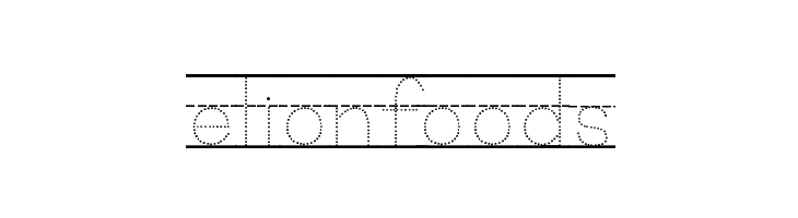 KG Primary Dots Lined NOSPACE  Free Fonts Download