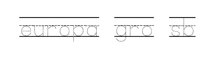 KG Primary Dots Lined NOSPACE  Free Fonts Download