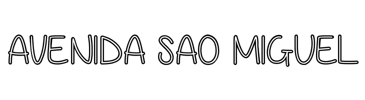 Anjelika Rose Hollow  Free Fonts Download