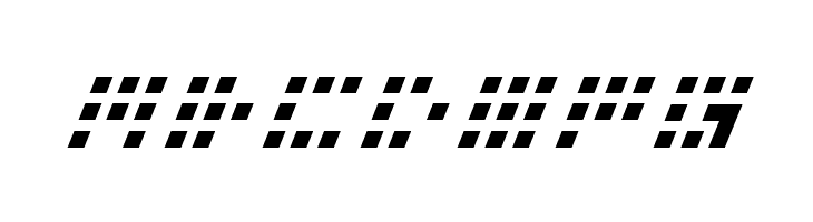 Iconian Italic  Free Fonts Download