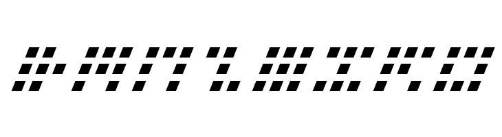 Iconian Italic  Free Fonts Download