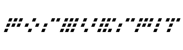 Iconian Italic  Free Fonts Download