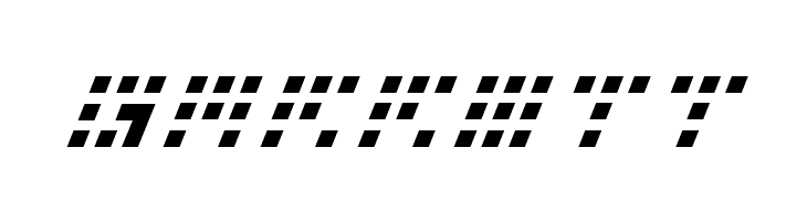 Iconian Italic  Free Fonts Download