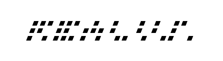 Iconian Italic  Free Fonts Download