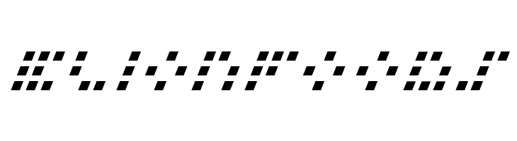 Iconian Italic  Free Fonts Download