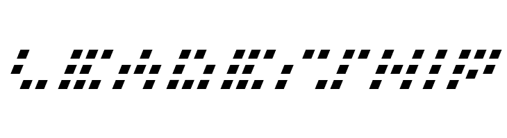 Iconian Italic  Free Fonts Download