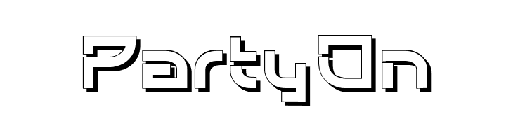 Individigital Shaded  Free Fonts Download