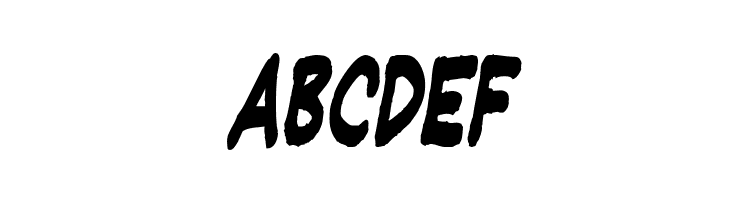 JeffreyPrint JL Condensed Italic  Free Fonts Download