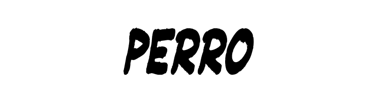 PERRO JeffreyPrint JL Condensed Italic Font