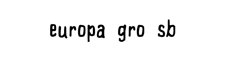 Fun Euro Original Condensed No. 1 [Demo]  Free Fonts Download