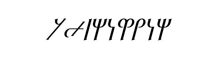 Reanaarian Italic  Free Fonts Download