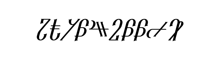 Reanaarian Italic  Free Fonts Download