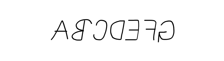 MewTooHand Reversed Italic  Free Fonts Download