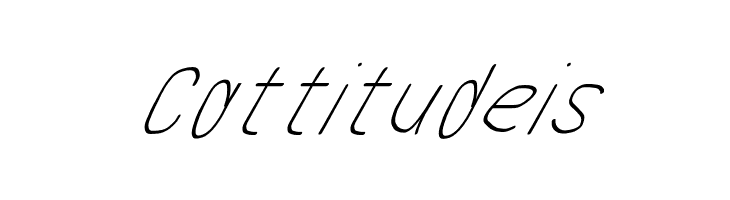 MewTooHand UltimateItalic Condensed  Free Fonts Download