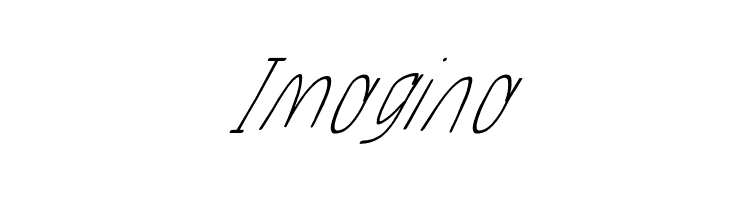 MewTooHand UltimateItalic Condensed  Free Fonts Download