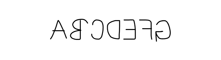 MewTooHand Reversed  Free Fonts Download