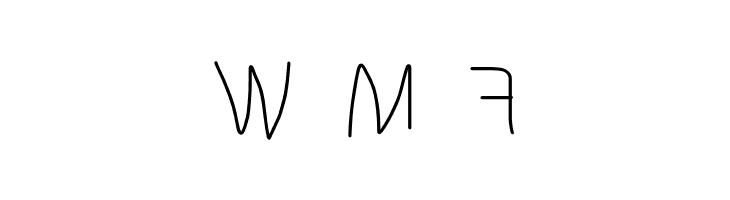 MewTooHand Reversed  Free Fonts Download