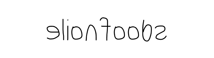 MewTooHand Reversed  Free Fonts Download