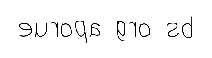 MewTooHand Reversed  Free Fonts Download